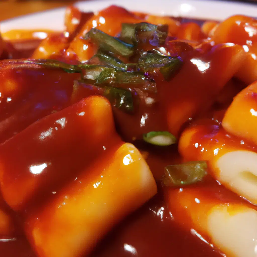 Tteokbokki and Cream Cheese: Indulge in the Creamy Goodness that Complements Spicy Rice Cakes Perfectly