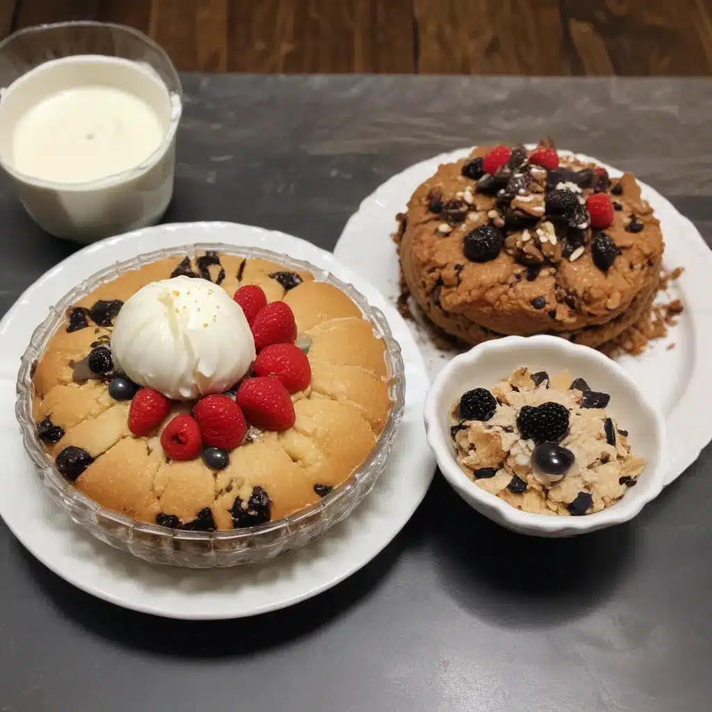 A Dessert Duo: Bingsu and Cookies