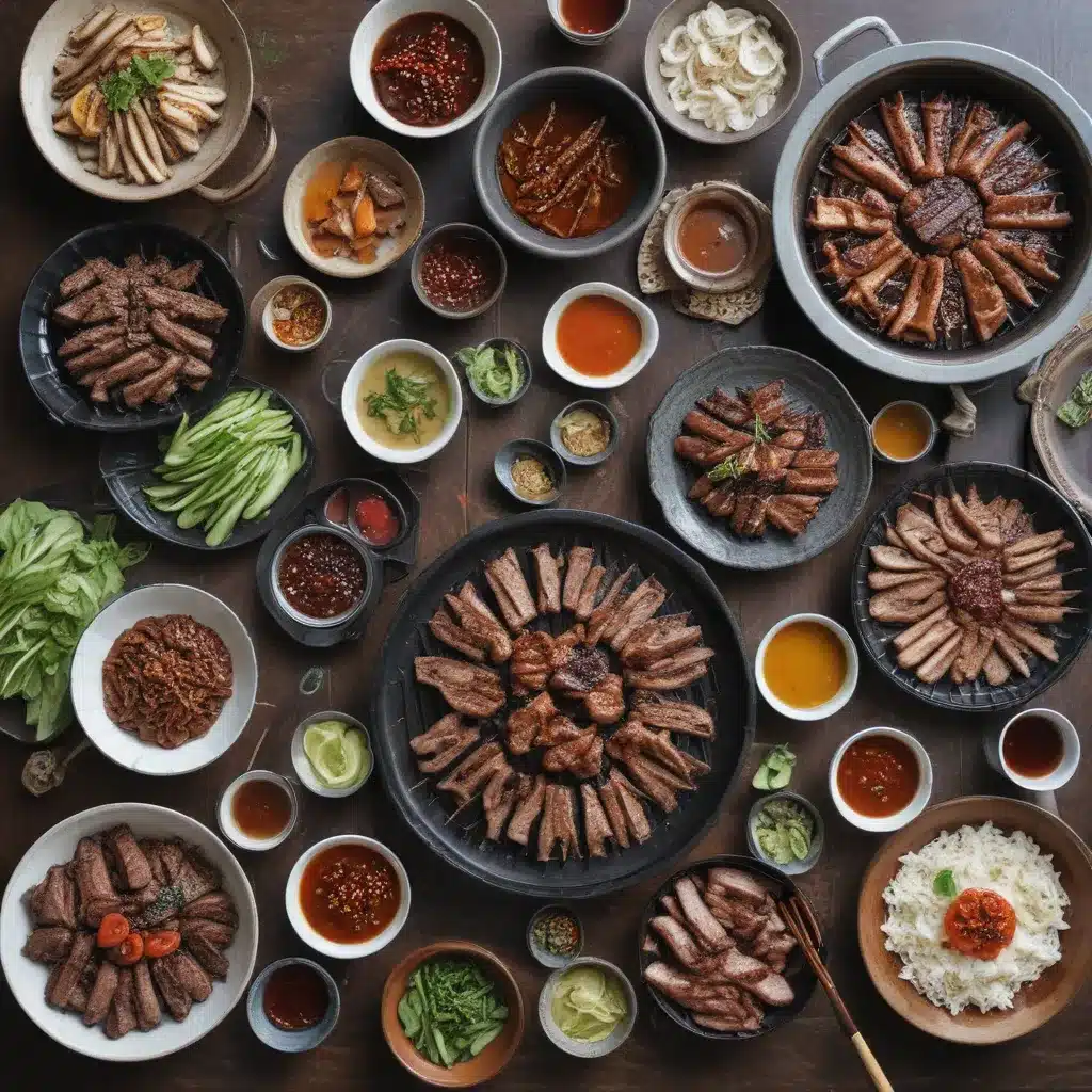 Authentic Korean BBQ at Home: Grills, Marinades and Dipping Sauces