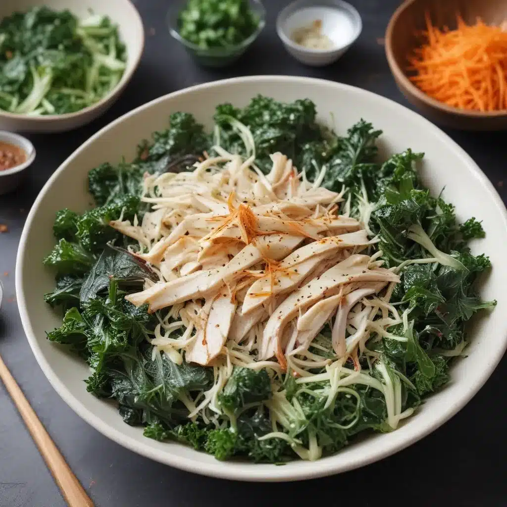 Balance the Richness of Samgyeopsal with Light and Crunchy Kale Slaw