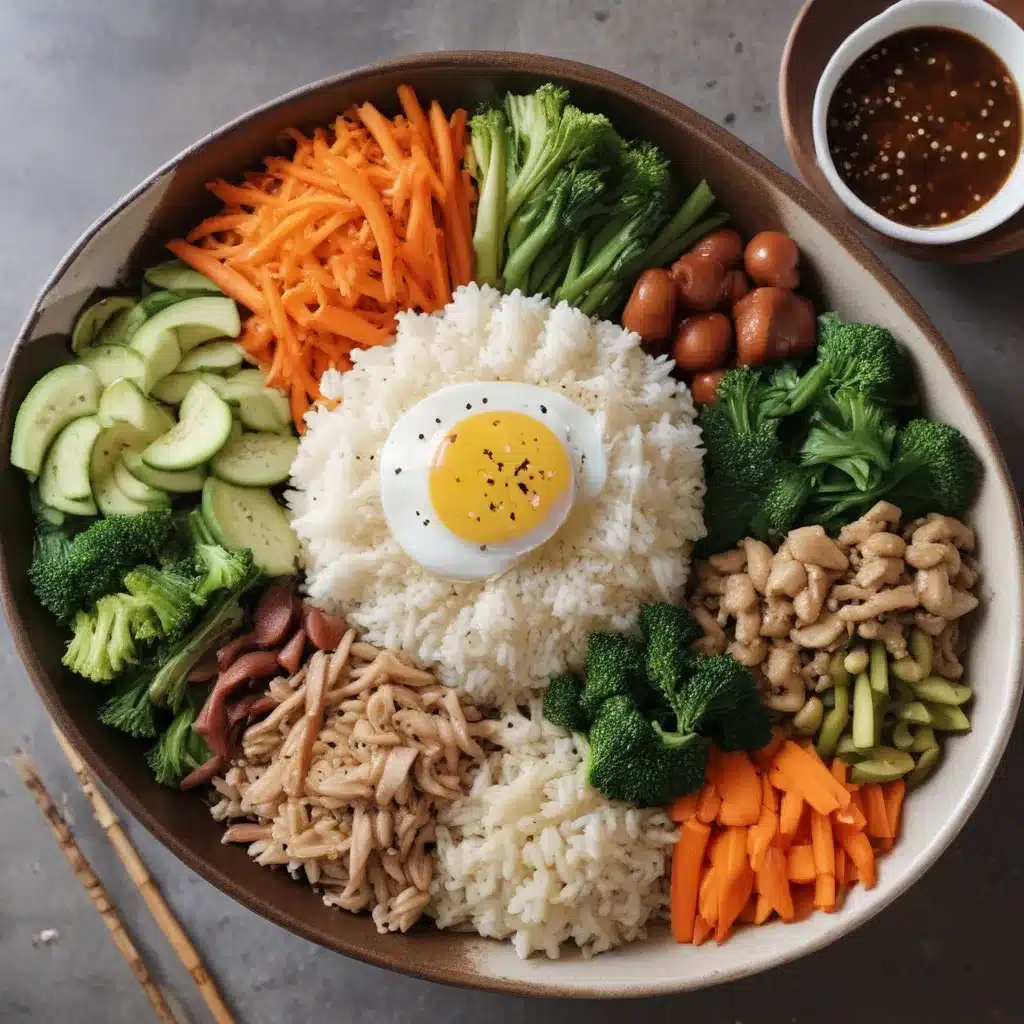 Balancing Protein, Veggies and Rice in a Korean Meal