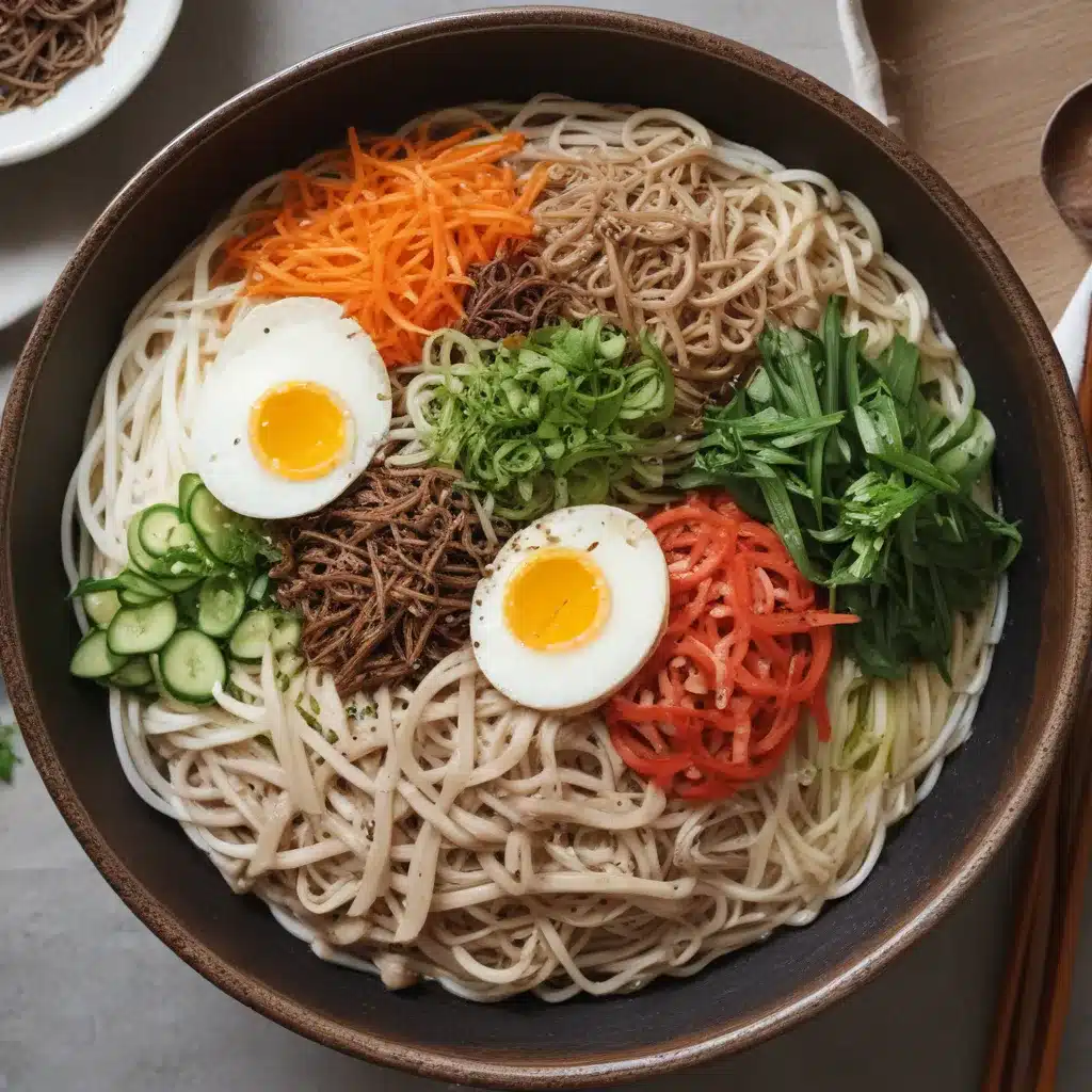 Bi Bim Naengmyeon: Chilled Buckwheat Noodles