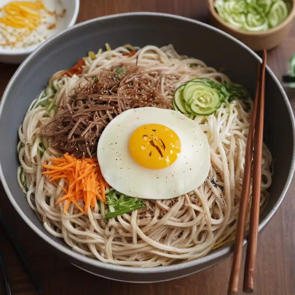 Cold Buckwheat Noodles (Naengmyeon)