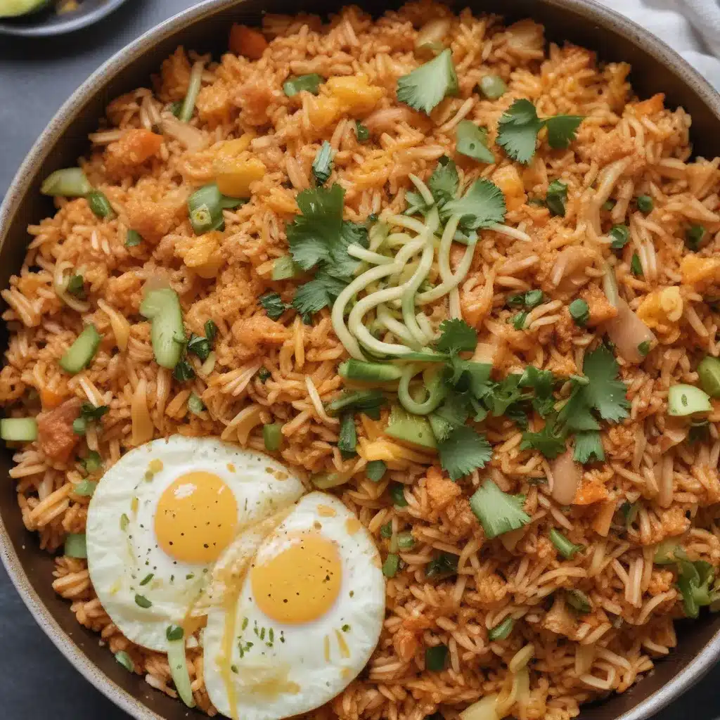 Elevate Your Kimchi Fried Rice with Gochujang Mayo