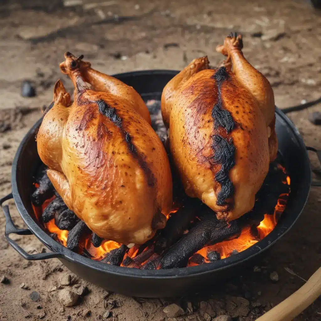Fire Chicken Meets its Smoky Match