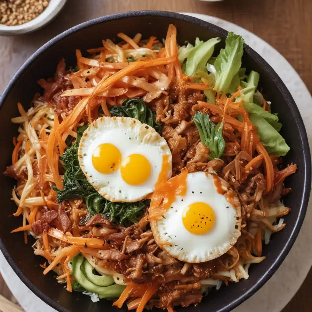 Give Your Bibimbap a Crispy Topping of Kimchi Chips