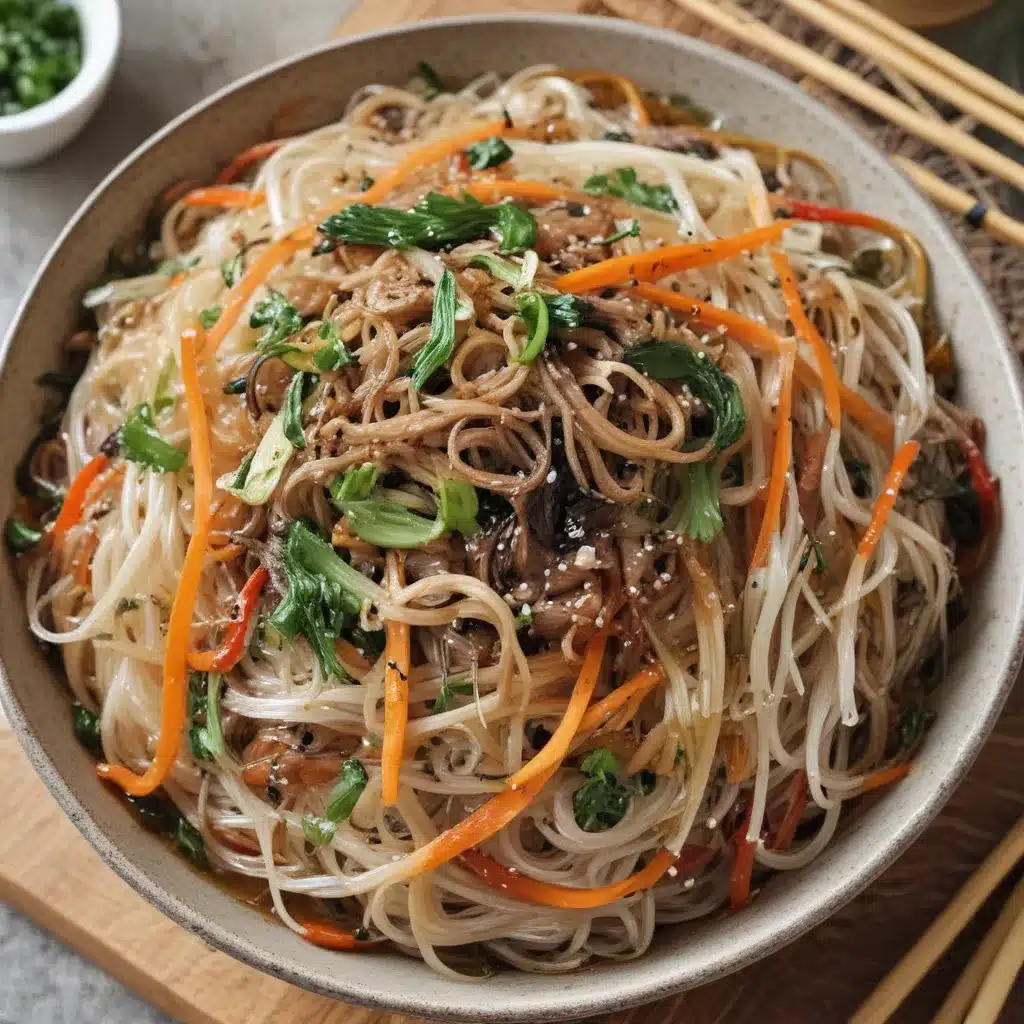 Japchae – Glass Noodles Stir-Fried to Perfection