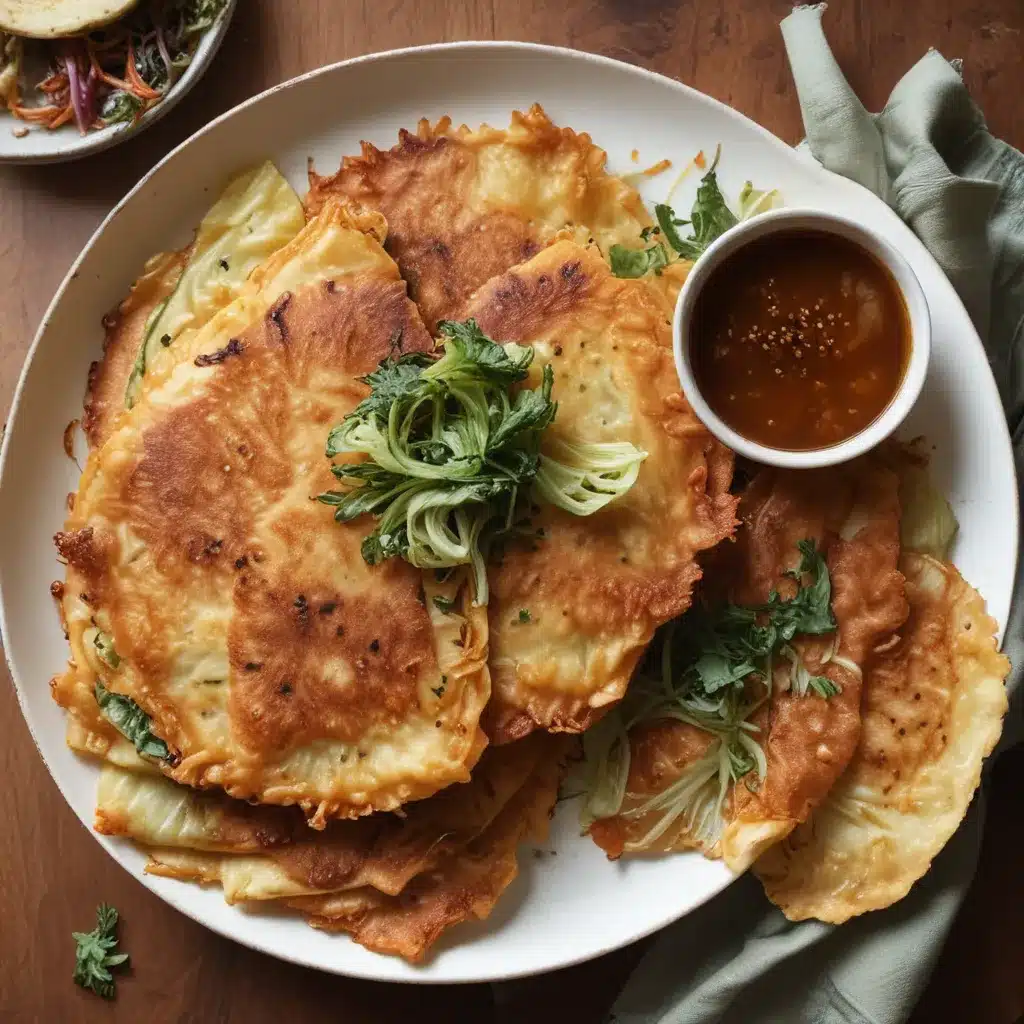 Kimchi Jeon – Crispy Pancakes With Tangy Cabbage