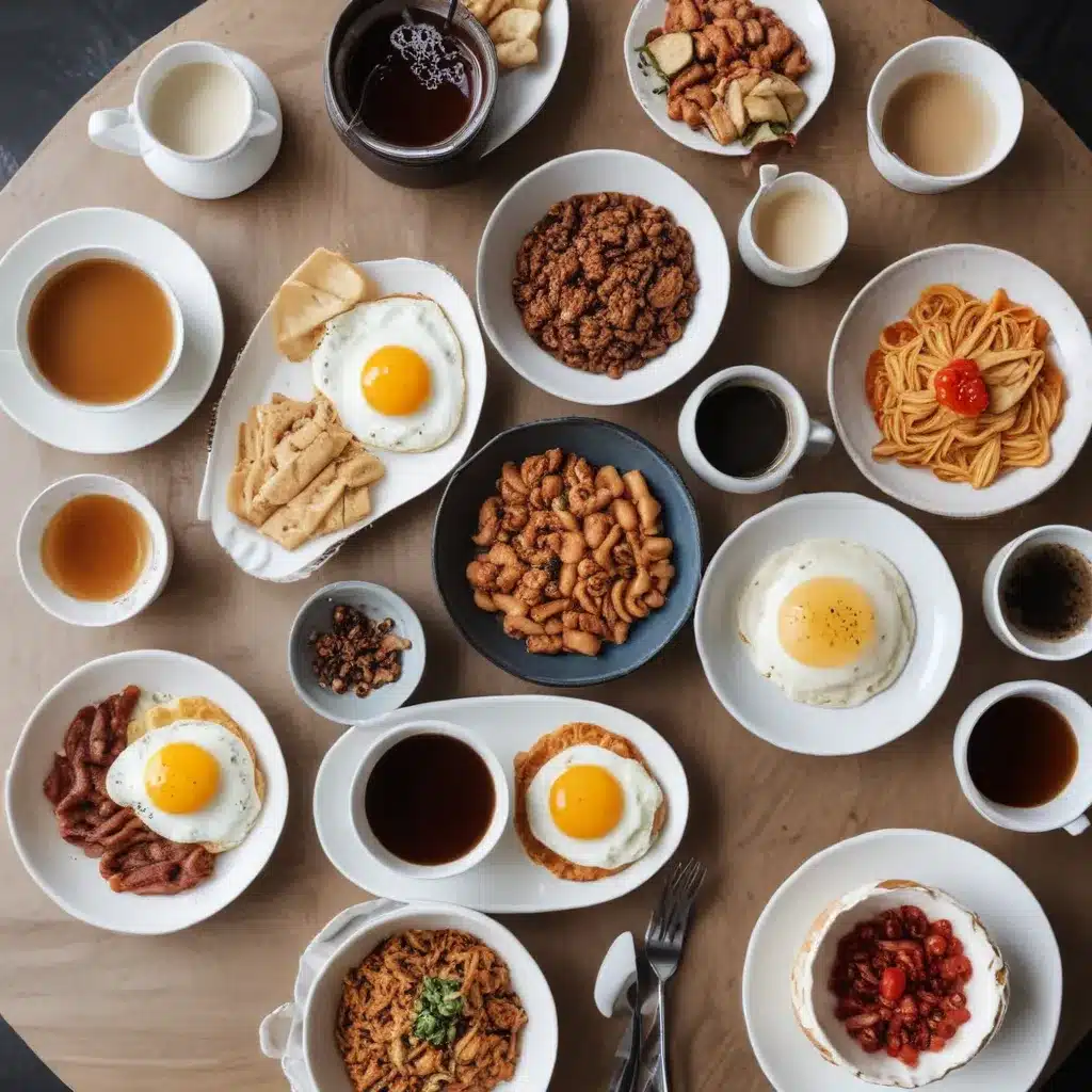 Korean Breakfasts Paired with Coffee and Tea