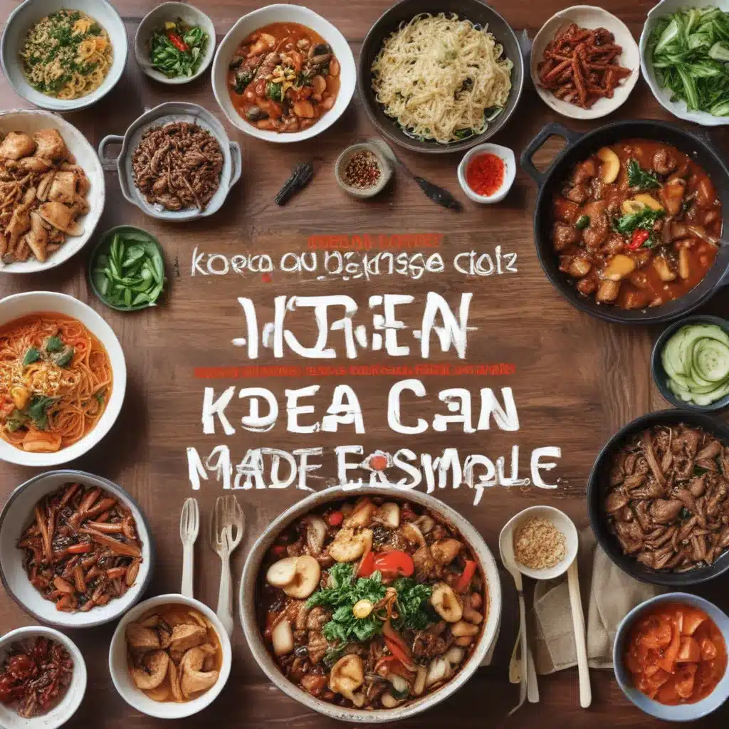 Korean Home Cooking Made Simple