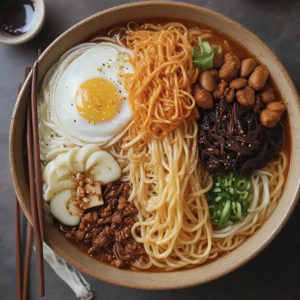 Naengmyeon Noodles Go Nuts with Spicy Peanuts