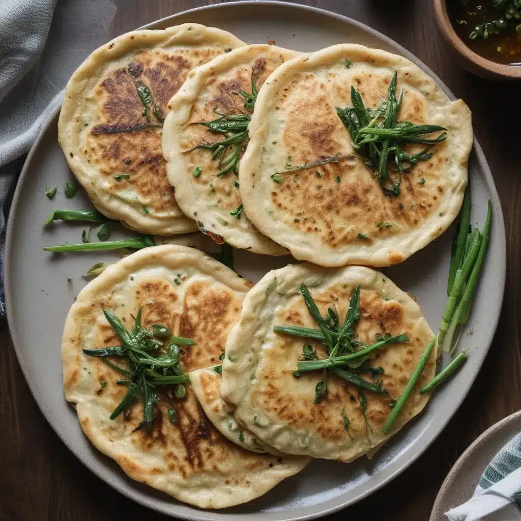 Pan-Fried Green Onion Pancakes (Pajeon)