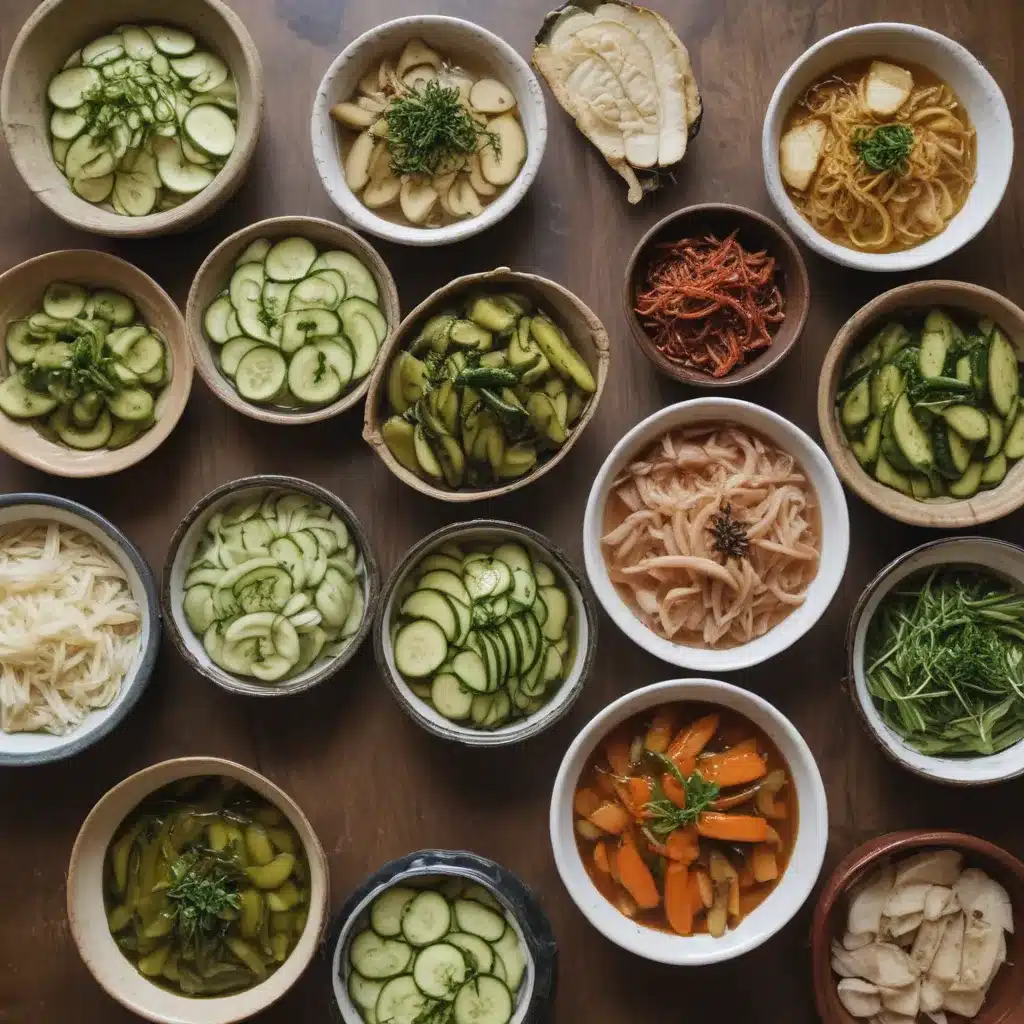 Pickles and Ferments Paired with Korean Classics