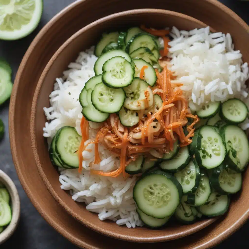 Quick Cucumber Kimchi for Every Rice Bowl
