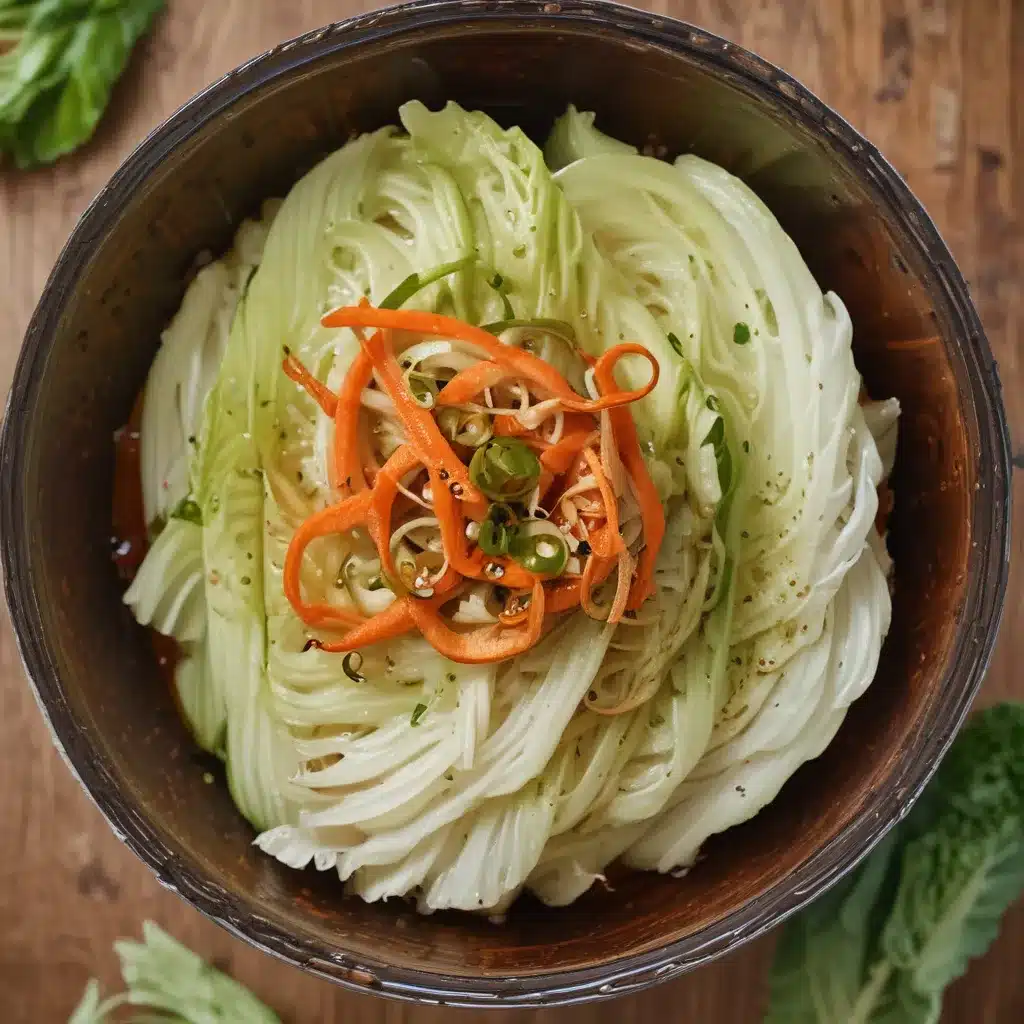Quick Kimchi Pickles: Fast Fermented Cabbage