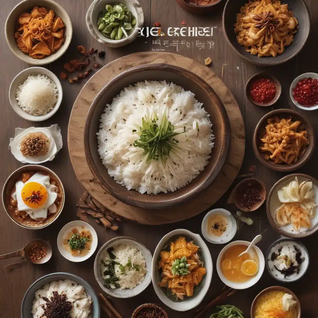 Rice to Riches: A Guide to Korean Rice Dishes and Accompaniments