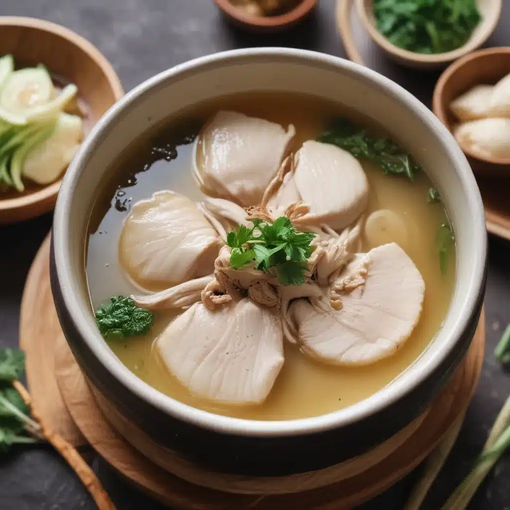 Samgyetang: Revitalizing Korean Ginseng Chicken Soup