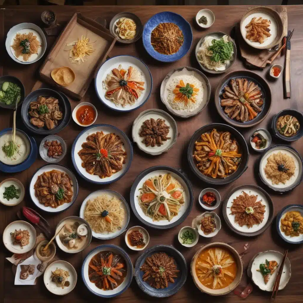 The Royal Korean Cuisine of the Joseon Dynasty