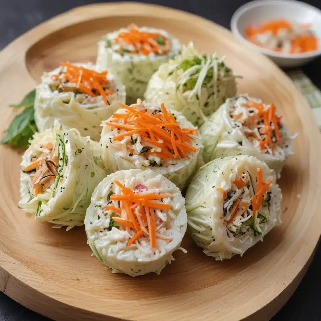 Try Creamy Coleslaw with Your Gimbap for Contrasting Texture
