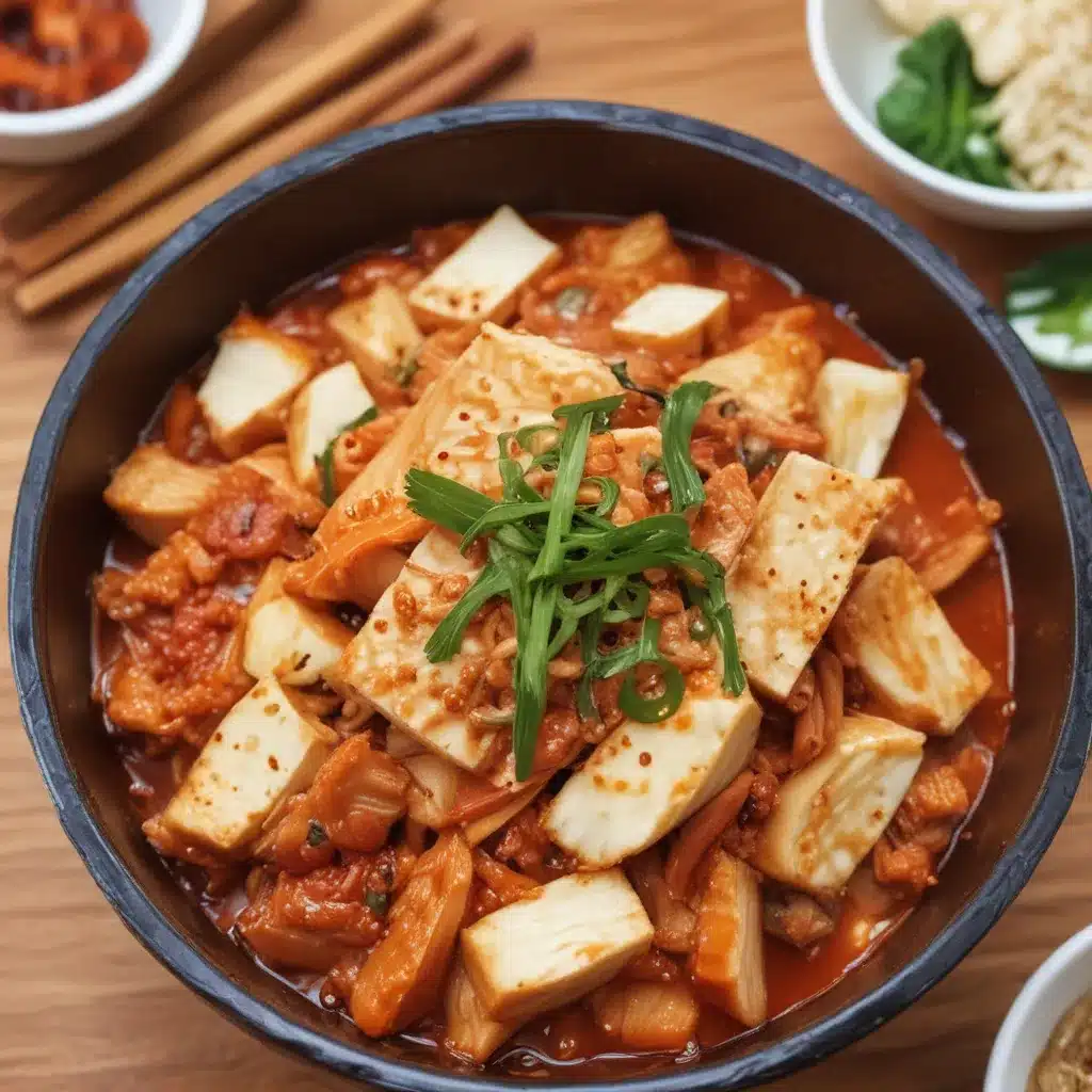 dubu kimchi – tofu kimchi