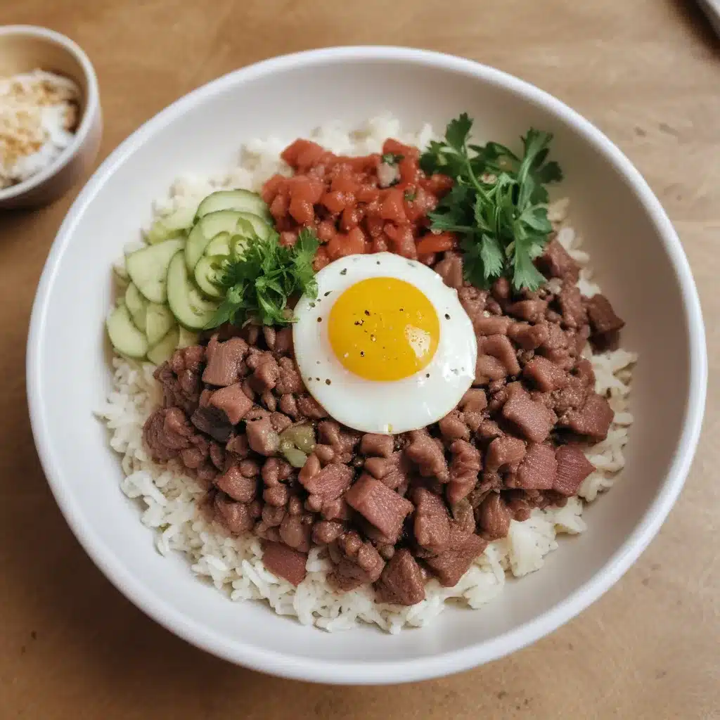 gyeo deop bap – beef tartare rice bowl