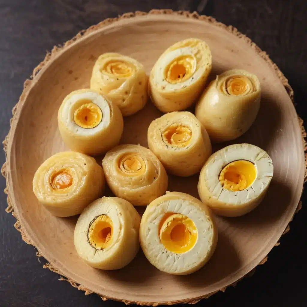 gyeranmari – rolled egg snack