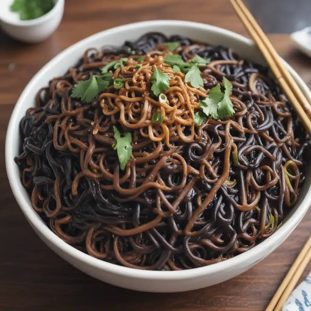 jajangmyeon – black bean noodles