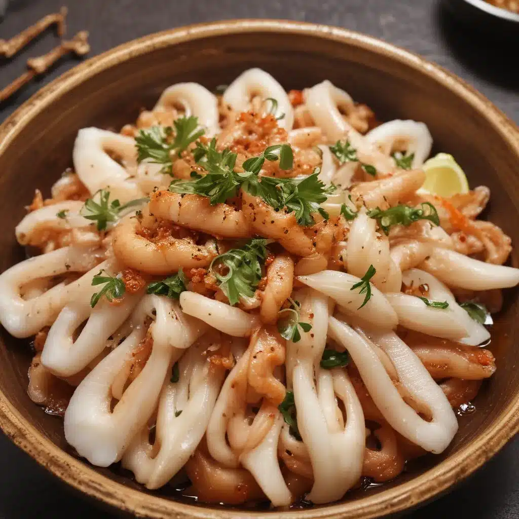 ojingeo muchim – seasoned squid