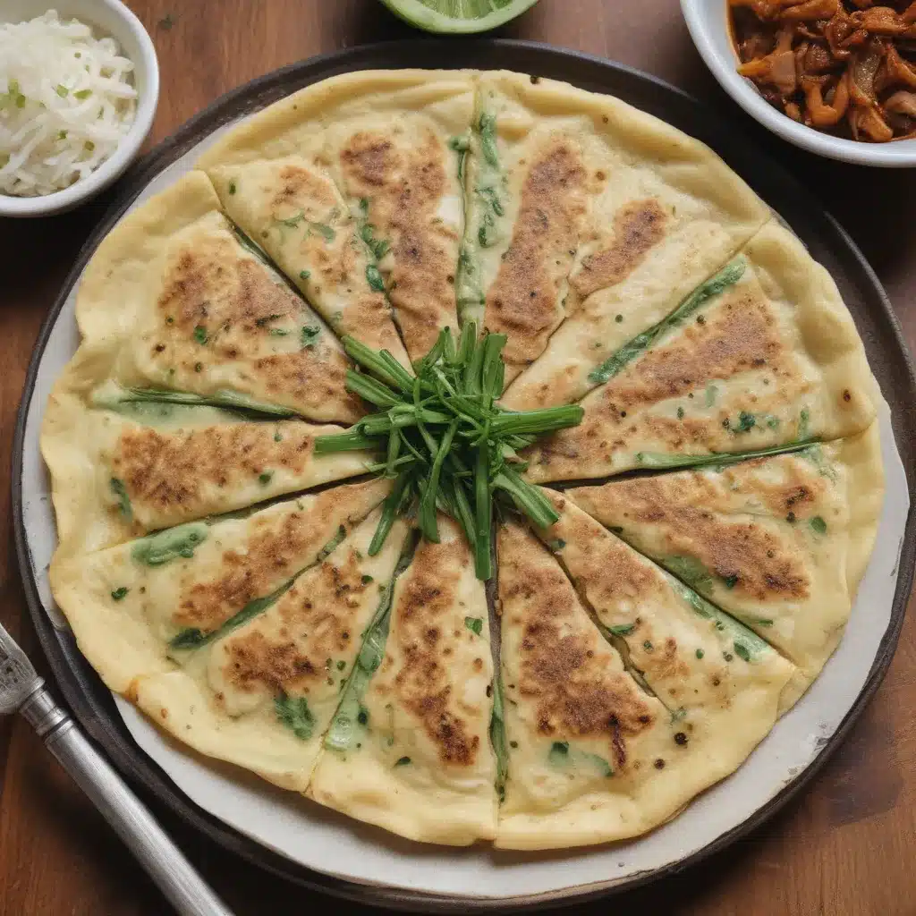 pajeon – green onion pancake